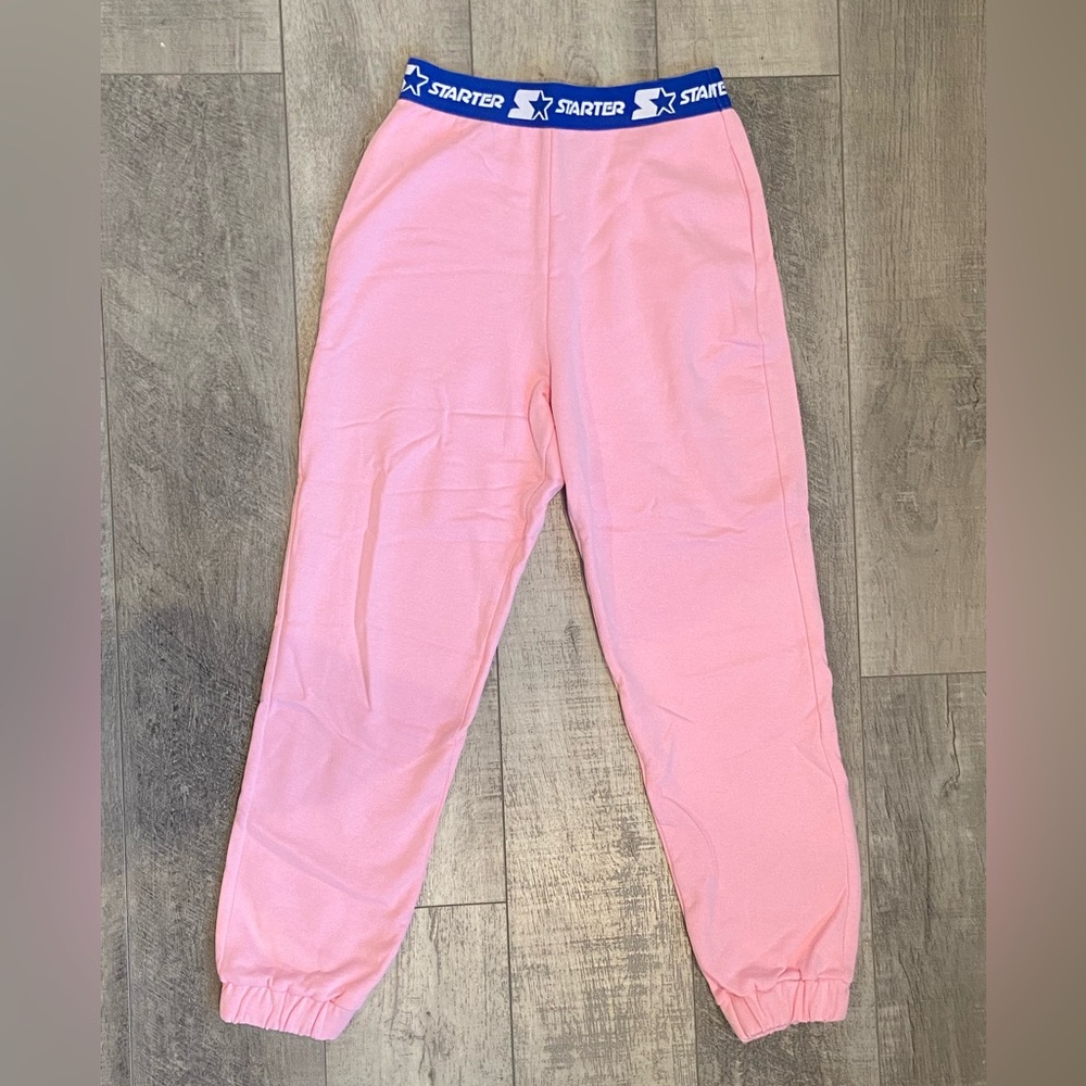 ZARA X STARTER Light Pink Sweatpants